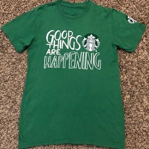 Starbucks “Good things are Happening” T-Shirts